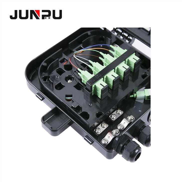 8Core IP65 Fiber Optic Distribution Box Wall/Pole